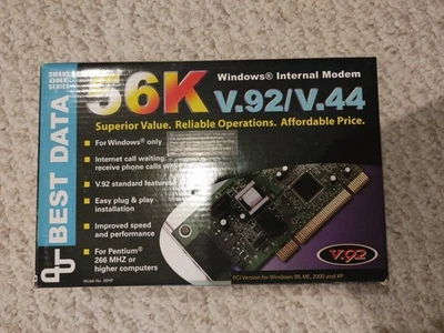 Best Data Windows (56HP) 56 Kbps Modem - Image 1 of 4
