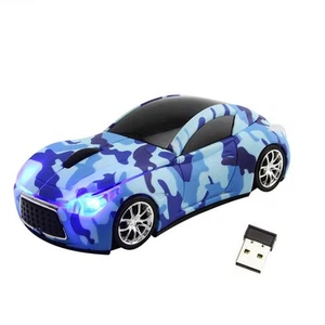 Cute Wireless Mouse Car Shape Optical Cordless Mice with USB Receiver for Lap... - Picture 1 of 7