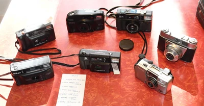 (7) for Parts PENTAX IQZoom 90MC Kodak Retinette Nikon OneTouch Canon Sure Shot - Image 1 of 4