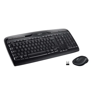 Logitech MK330 Wireless Keyboard and Mouse Combo for Windows, 2.4 GHz Wireless w - Image 1 of 4