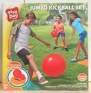 Juego de Kickball Jumbo Play Day NUEVO - Imagen 1 de 5