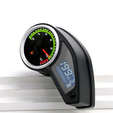 Motorcycle Odometer Speedometer Tachometer Fuel Gauge LCD Screen Digital Display