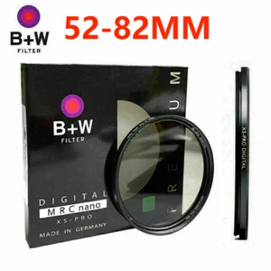 B+W UV Filter XS PRO MRC Nano UV HAZE Protective Ultra Thin for Camera Lens NEW - Picture 1 of 21