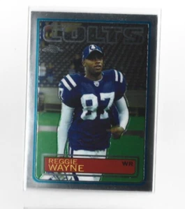 2005 Topps Chrome Throwbacks #TB28 Reggie Wayne NMMT - Picture 1 of 2