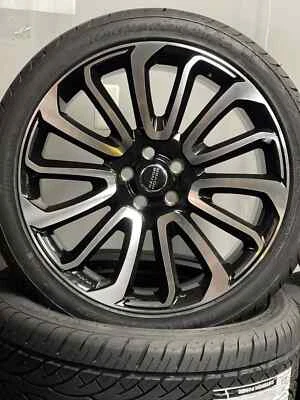 22" RANGE ROVER AUTOBIOGRAPHY RIMS WHEELS TIRES HSE SPORT LAND ROVER 2853522 LR4 - Imagem 1 de 3