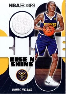 2021-22 Hoops Rise N Shine Memorabilia #26 Bones Hyland - NM-MT - Picture 1 of 1