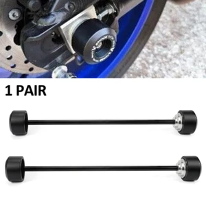 Front Rear Wheel Fork Spindle Axle Slider Crash Guard For YAMAHA MT-10/SP FZ-10 - Picture 1 of 41
