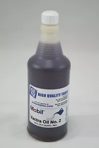  MOBIL VACTRA WAY OIL #2 QUART For BRIDGEPORT, HAAS MILLS & HARDINGE LATHES  - Picture 1 of 2