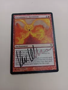 Pyromancers Ascension ARTIST PROOF Zendikar Signed by Kev Walker MTG Magic - Picture 1 of 1