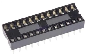 10x A 24-LC/7-T ASSMANN WSW 2.54mm Pitch Vertical 24 Way, IC Dip Socket, 1A - Picture 1 of 1