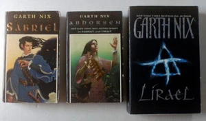 GARTH NIX OLD KINGDOM 3pbs complete SABRIEL LIRAEL ABHORSEN - Picture 1 of 3