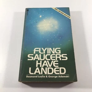 Flying Saucers Have Landed by Desmond Leslie and George Adamski - Vintage P/Back - Bild 1 von 10