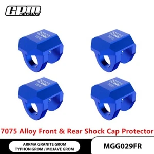 Alu 7075 Shock Cap Protector For ARRMA-1/18 Small Granite Typhoon Small Mojave - Picture 1 of 9