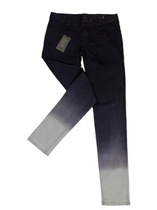 Armani Exchange J11 Skinny Low Rise Skinny Jeans Size 4 NWT $118 Dark Ombré - Picture 1 of 15