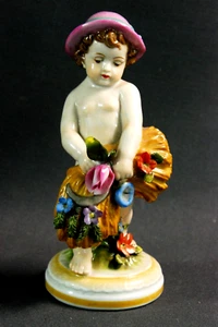 handbemalte PORZELLAN Figur "HERBST" Müller & Co. VOLKSTEDT um 1920 - Bild 1 von 14