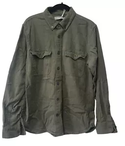 Camicia Everlane in flanella spazzolata con bottoni Kalamata uomo taglia media - Foto 1 di 4