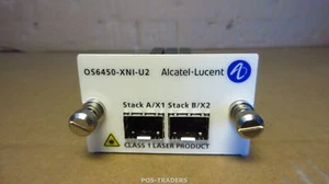 Alcatel-Lucent OS6450-XNI-U2 10Gb SFP+ Stacking Module - FROM OS6450-24 Switch - Bild 1 von 5