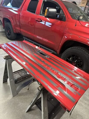 兼容丰田坦德拉..全尾门旗..乙烯基图形  — 第 1/2 张图片