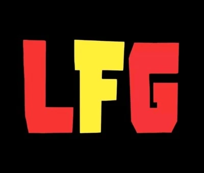 X-Men Deadpool "LFG" Logo Sticker Vinyl Decal wolverine avengers xmen 5x3 Inch - Image 1 of 4