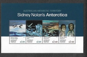 AUSTRALIAN ANTARCTIC SIDNEY NOLAN PAINTINGS 2023 MNH MIN SHEET - Picture 1 of 1
