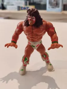 Figurine vintage Wwf Habro Ultimate Warrior Titan Sport 1991 12cm Rétrotoys - Imagen 1 de 2