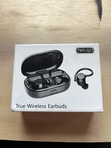 True Wireless Earbuds, Gym & Work Out Headphones, Bluetooth - Picture 1 of 9