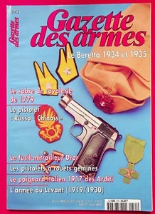 La gazette des armes N° 275 - Le Beretta 1934 et 1935 - Sabre de cavalerie 1779 - Picture 1 of 3