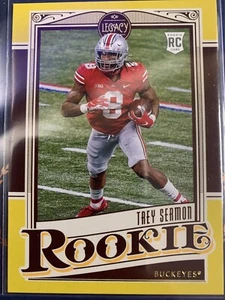 2021 Panini Legacy Football - Yellow Rookie Trey Sermon 122/150 - #167 - Bild 1 von 2