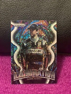 2022 PANINI PRIZM RACING ILLUMINATION DANIEL SUAREZ I-9 WHITE SPARKLE PRIZM SSP - Image 1 of 2