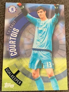 2015/16 Topps Premier Club Thibaut Courtois Chelsea #23 Trading Card - Picture 1 of 2