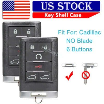 2 para Cadillac Escalade 2007 2008 2009 llavero carcasa remota OUC6000066 Foto 1 de 4