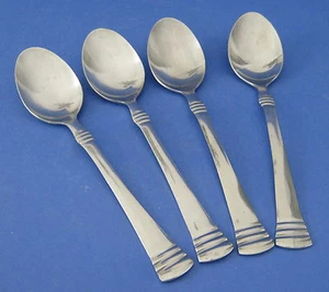 4 cucharas de sopa ovaladas Cambridge Silver Codie acero inoxidable - Imagen 1 de 2