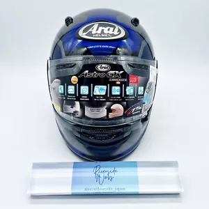 Arai Full face helmet Contour-X Japan ASTRO-GX Face Blue Size XL 61-62cm New - Picture 1 of 17
