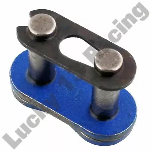 Blue RK Chain 428H split clip spring link 428SB connection fish motorcycle joint - Picture 1 of 4