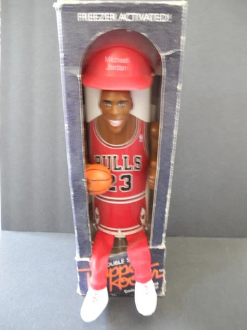 1989 Michael Jordan Chicago Bulls Puppet Kooler Cup Freezer Can Cooler Cover