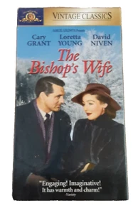 Vintage Classics The Bishop's Wife 1947 VHS B&W Cary Grant Loretta Young - Imagen 1 de 9