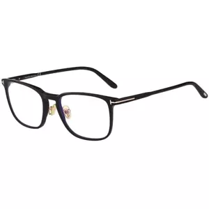 Tom Ford TF5699-B 001 Schwarz glänzend Kunststoff Optik Brille Brillengestell 55-19-145 TF - Bild 1 von 2