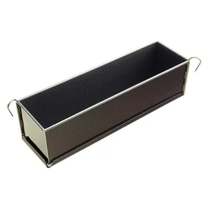 Gobel Paderno World Cuisine 15.75 by 3.125 Inch Non-Stick Pate Mold with Remo... - Picture 1 of 4