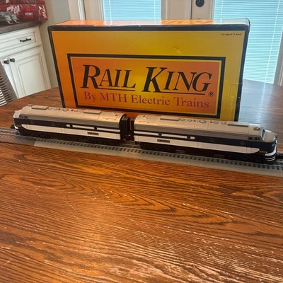 MTH RailKing 30-2453-1 Wabash E-8 diesel engine AA set PS 2.0 - Image 1 of 4
