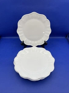 Pottery Barn Monique Lhuillier Juliana überbackene Salatteller 8,75" weiß Menge 4 - Bild 1 von 7
