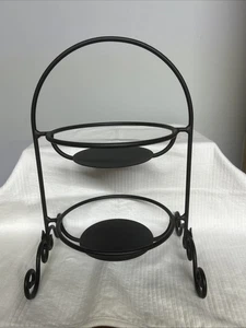 Longaberger Wrought Iron 7” Pie Plate Stand Stand - Excellent Condition - Picture 1 of 4