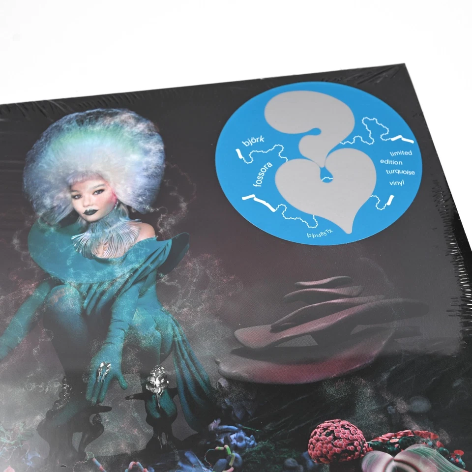 Bjork - Fossora Limited Edition Turquoise Colored Vinyl -- New Sealed - Image 1 of 4