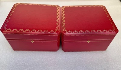 Caja CARTIER Auténtica Caja Reloj Cartier. Estuche Cartier Original/Genuino Sin Exterior Foto 1 de 4