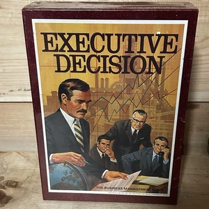 Juego de estantería Executive Decision 3M ¡Todavía sellado! Business Management 1971 nuevo en paquete - Imagen 1 de 12