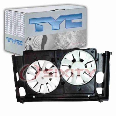 Двойной радиатор и конденсаторный вентилятор TYC в сборе для Toyota Prius V ds 2012-2016 годов выпуска - Изображение 1 из 4