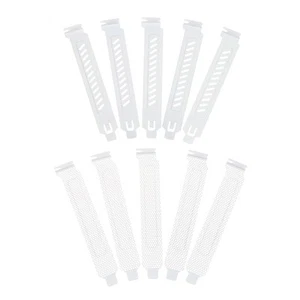 5Pcs Desktop Computer Host Chassis PCI Cooling Dust Filter PCI Slot Baffle N _cn - Afbeelding 1 van 14