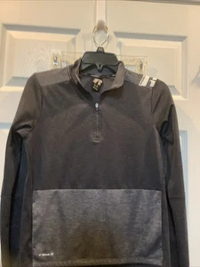 Russell Dri-Power 360 XL (14-16) Gris Dri Fit 1/4 Cremallera - Imagen 1 de 7