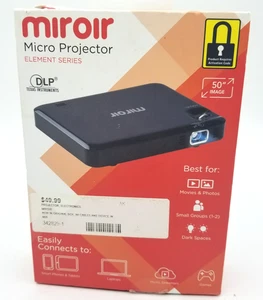 Mini Proyector LED Mirroir M20 Hasta 50" *SIN CÓDIGO DE ACTIVACIÓN* - Imagen 1 de 16