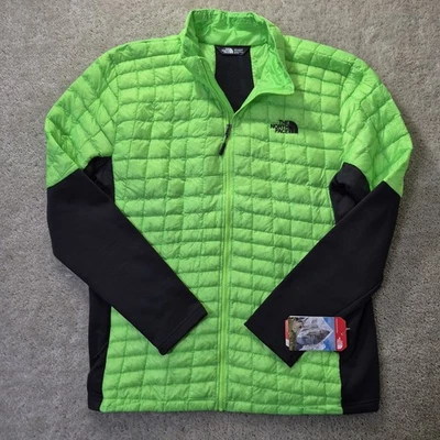 The North Face Jacket Mens XL Slim Thermoball Green Quilted Insulated Preppy - Image 1 of 4