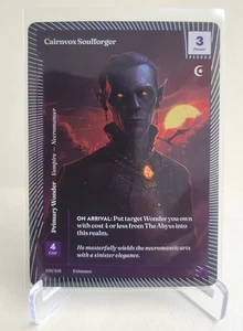 WONDERS OF THE FIRST EXISTENCE CAIRNVOX SOULFORGER CLASSIC FOIL RARE 150/401 - Picture 1 of 2
